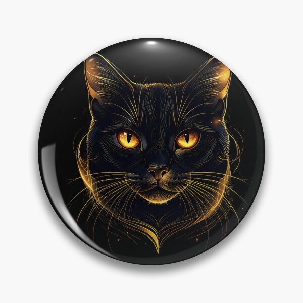 Item preview, Ethereal Glowing Black Cat Portrait T-shirt/Tee designed and sold by Alicjareign.