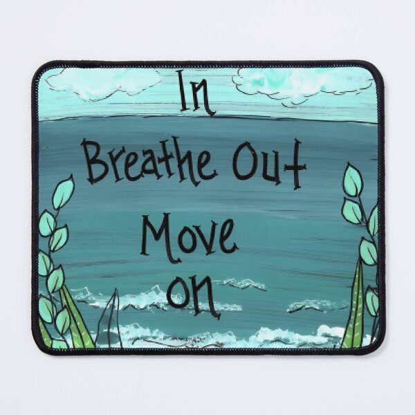 Item preview, Breathe In Ocean Breeze Typographic designed and sold by deistfbahlsknz.