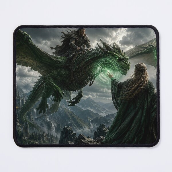 Item preview, Dragons of the Eternal Sky – Epic Fantasy Dragon Artwork designed and sold by NiggsWorld.