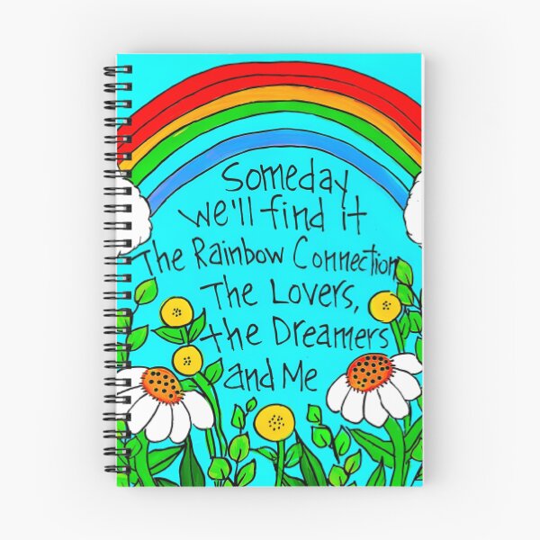 Item preview, Rainbow Connection Whimsical Floral Art designed and sold by deistfbahlsknz.