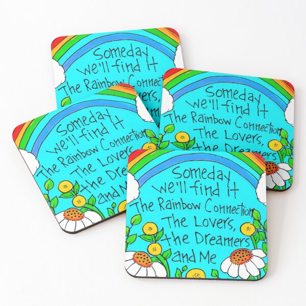 Item preview, Rainbow Connection Whimsical Floral Art designed and sold by deistfbahlsknz.