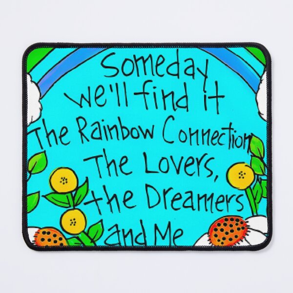 Item preview, Rainbow Connection Whimsical Floral Art designed and sold by deistfbahlsknz.