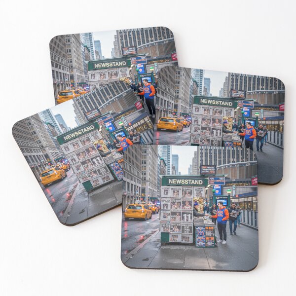 Item preview, NYC Newstand Celebrating NY Knicks NBA Final Championship designed and sold by Home Decor Art.