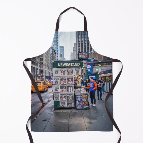 Item preview, NYC Newstand Celebrating NY Knicks NBA Final Championship designed and sold by Home Decor Art.