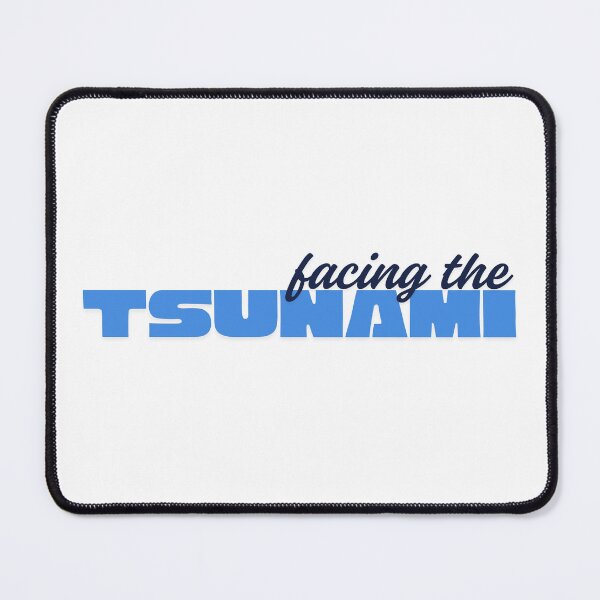 Item preview, Facing the tsunami designed and sold by ArtistTejal.