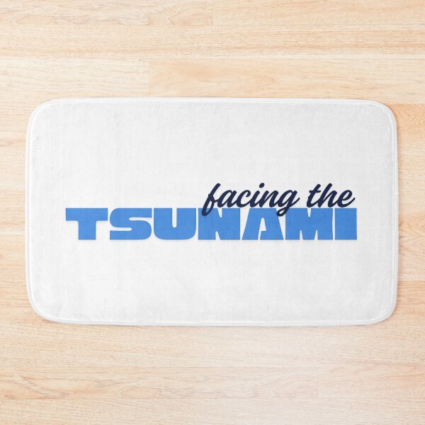Item preview, Facing the tsunami designed and sold by ArtistTejal.