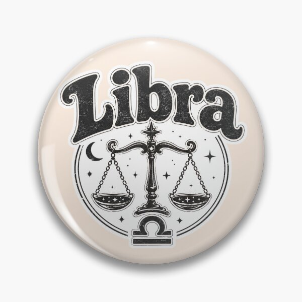 Item preview, Libra Zodiac Scales Vintage Astrology Design | Retro Horoscope Gift for Libra Astrology Lovers designed and sold by TheStephanieRome.