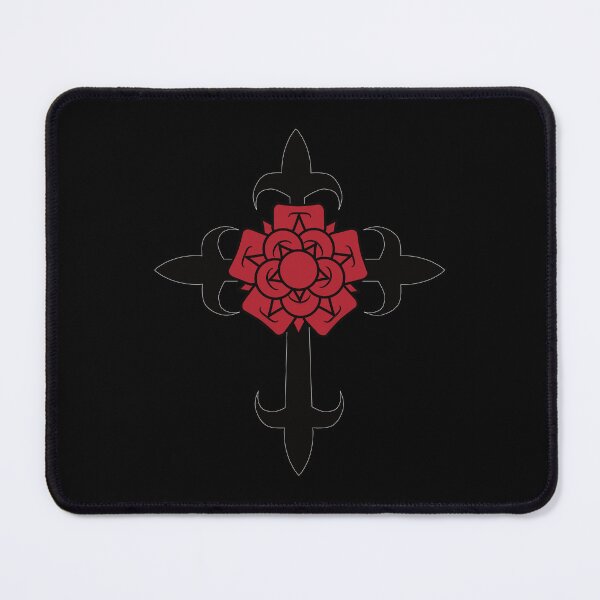 Item preview, Rosicrucian Cross on Black. Copyright: © Collugraphic    designed and sold by Collugraphic.