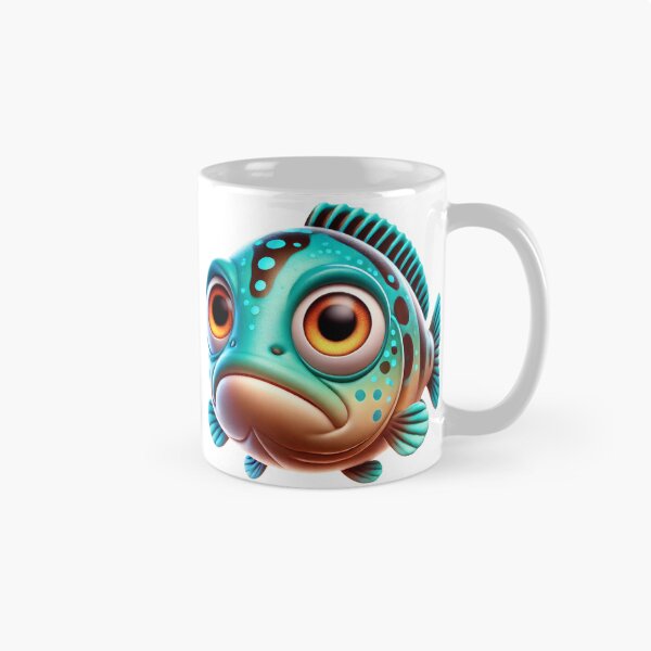 Item preview, Adorable Neptune Grouper Fish designed and sold by Sillytoe.