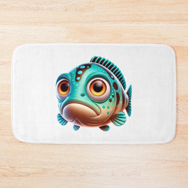Item preview, Adorable Neptune Grouper Fish designed and sold by Sillytoe.
