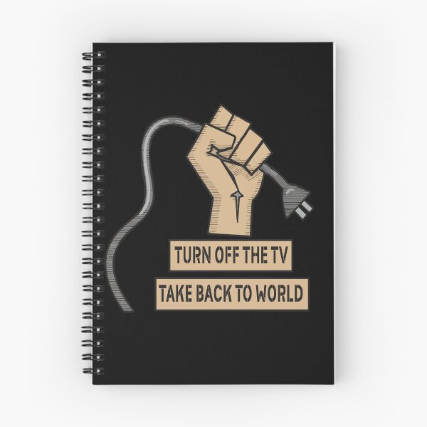 Item preview, Activist Poster – Turn Off the TV designed and sold by zoliartdesign.