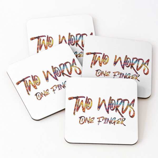 Item preview, Two Words! One Finger! - IYKYK designed and sold by MSM Designs.