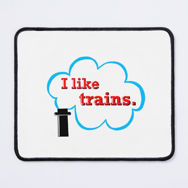 Item preview, I Like Trains Steam Cloud Design designed and sold by Spidermangirl86.
