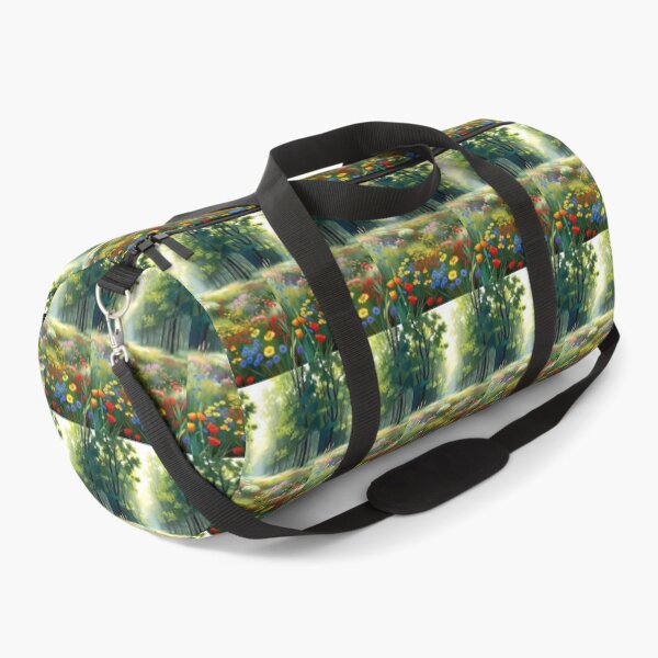 Item preview, Sunlit Wildflower Meadow Enchanted Forest Art designed and sold by Nexus Space.