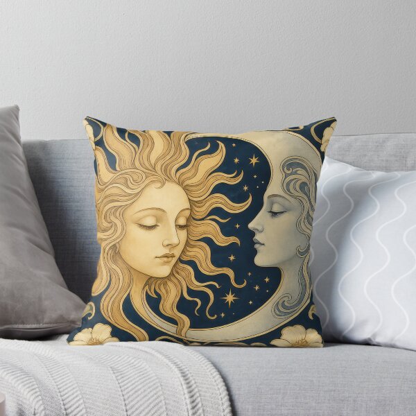 Item preview, The Sun & Moon - Forever Art Nouveau designed and sold by Starborne Studio.