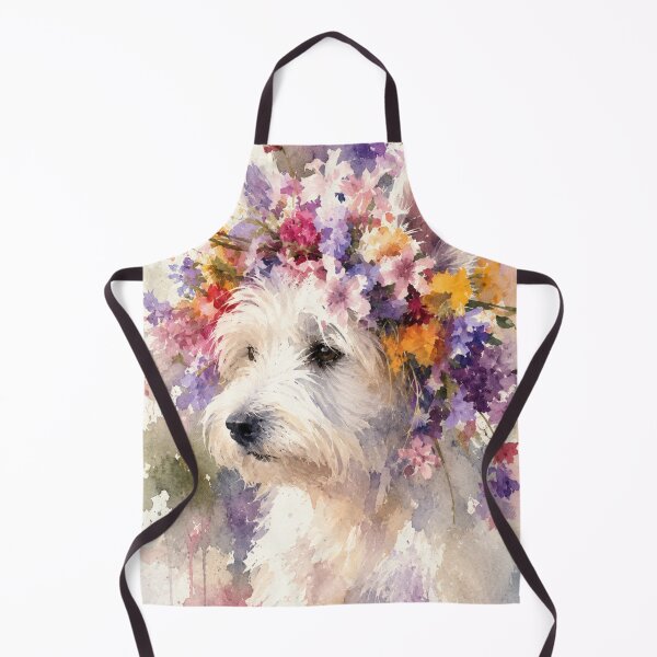 Item preview, Floral Terrier designed and sold by Weird & wonderful .
