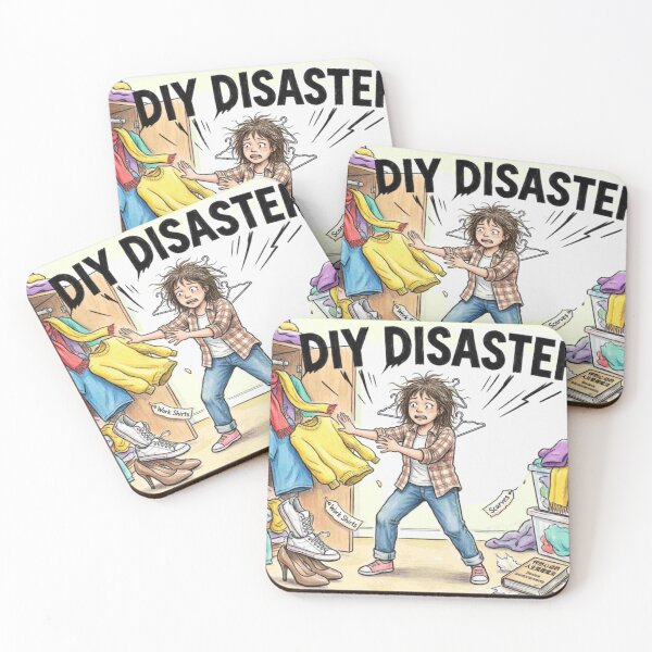 Item preview, DIY Disaster - Organization Fail Funny Cartoon designed and sold by Petringo.