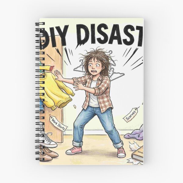 Item preview, DIY Disaster - Organization Fail Funny Cartoon designed and sold by Petringo.