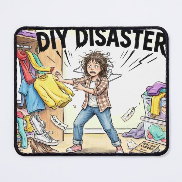 Item preview, DIY Disaster - Organization Fail Funny Cartoon designed and sold by Petringo.