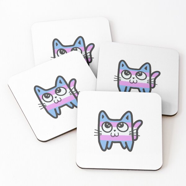 Item preview, Transgender kitty pride month designed and sold by Jamf-art.