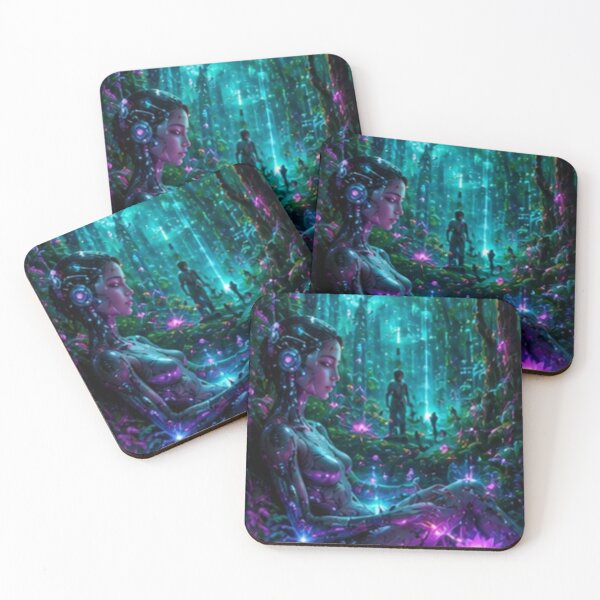 Item preview, Mystical Enchanted Forest at Night designed and sold by bbbpetr100.