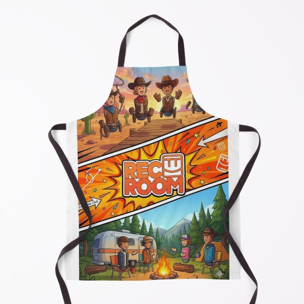 Item preview, Rec Room Wild West Campfire Cowboy Gaming Art designed and sold by FlatInkStudio.