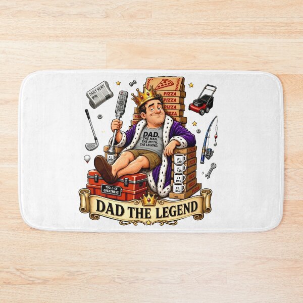 Item preview, King Dad Legend Father's Day Royal Throne Gift designed and sold by Zara Art House.