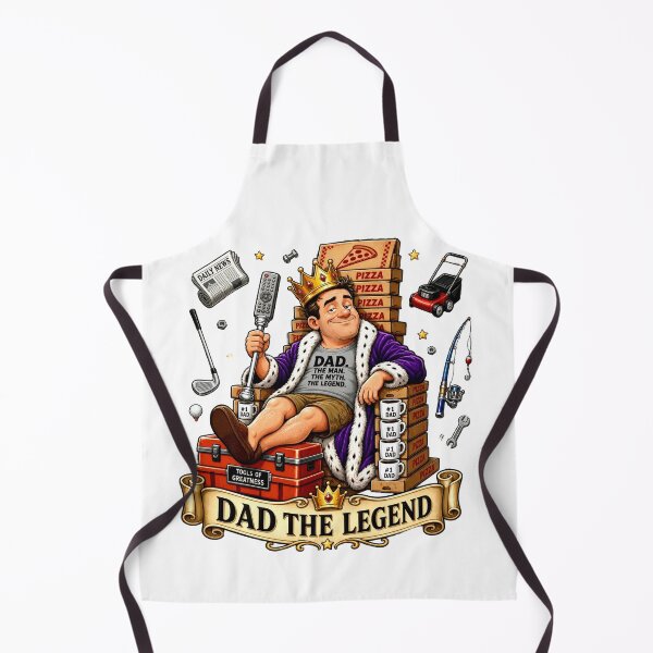 Item preview, King Dad Legend Father's Day Royal Throne Gift designed and sold by Zara Art House.