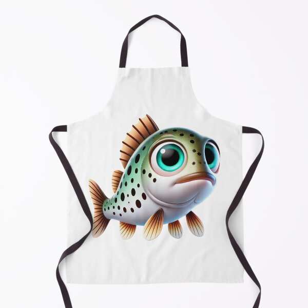 Item preview, Adorable Speckled Drum Trout designed and sold by Sillytoe.