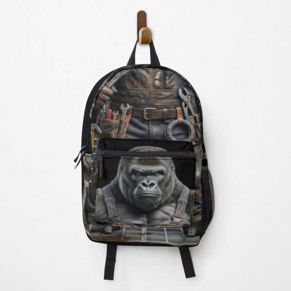 Item preview, Gorilla Mechanic Working in Auto Shop designed and sold by DailySparks.