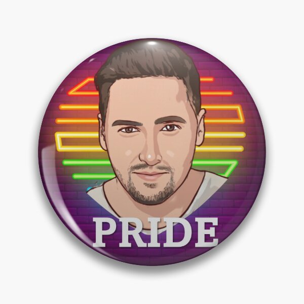 Item preview, Kendall Pride Button & stickers designed and sold by SBACreations.