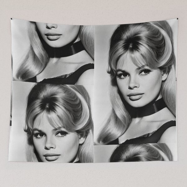 Item preview, Character - Portrait Necklace Wide Lashes Long Bouffant Elegant designed and sold by Beat-It.