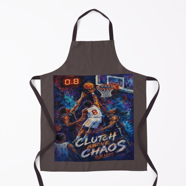 Item preview, Clutch Above Chaos 0.8 Left Painterly Basketball Poster designed and sold by POD DYNASTY.
