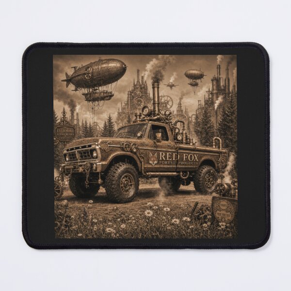 Item preview, EVERMORE966, VENI VIDI VICI- STEAMPUNK TRUCK- RED FOX FOREST PRODUCTS designed and sold by V3GFX.