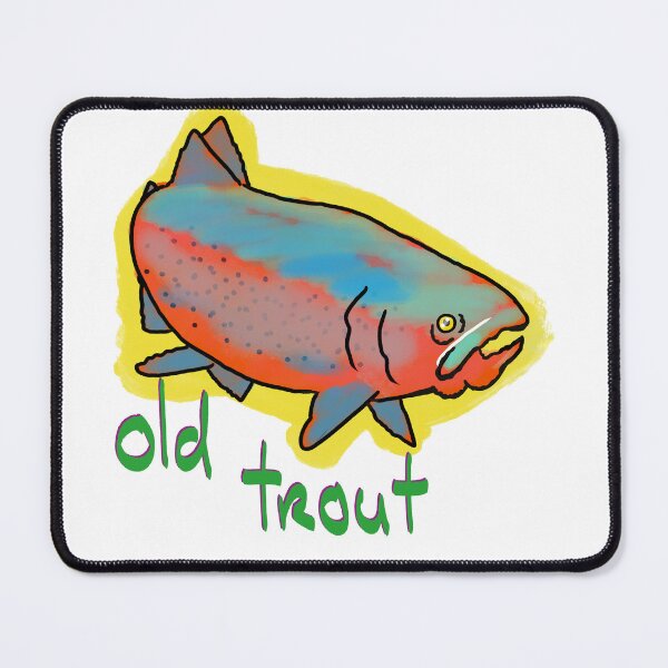 Item preview, Old rainbow trout designed and sold by mousse-tache.