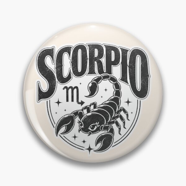 Item preview, Scorpio Zodiac Scorpion Vintage Astrology Design | Retro Horoscope Gift for Scorpio Astrology Lovers designed and sold by TheStephanieRome.