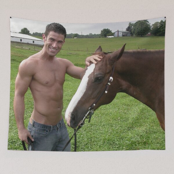 Item preview, Josh With Horse 03 designed and sold by GDPhotowerks.