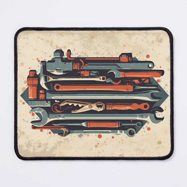 Item preview, Vintage Hand Tools Collection for Mechanics and Tradesmen designed and sold by Evergreen Horizon Works.