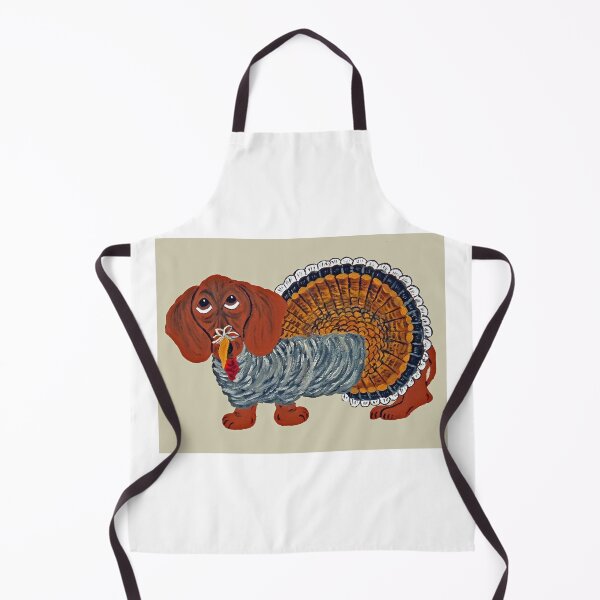 Artikelvorschau, Dackel als Thanksgiving-Truthahn verkleidet entworfen und verkauft von Squirreldumplings.