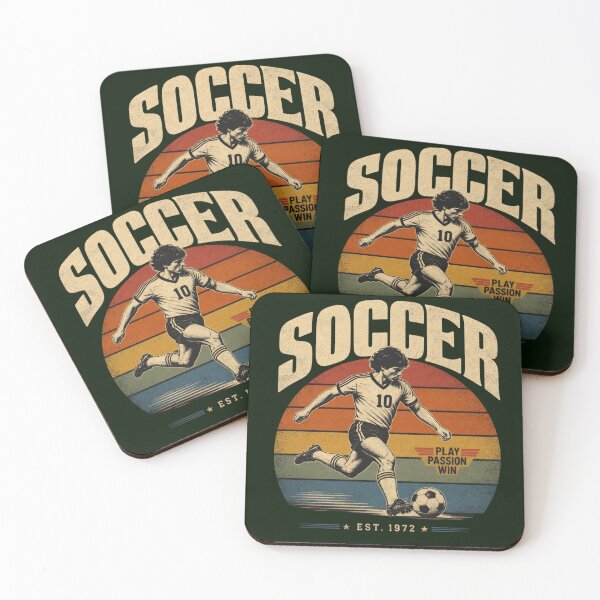 Item preview, Soccer - Play, Passion, Win designed and sold by Magenta Merch.