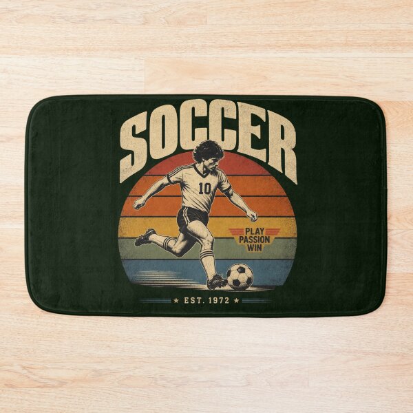 Item preview, Soccer - Play, Passion, Win designed and sold by Magenta Merch.