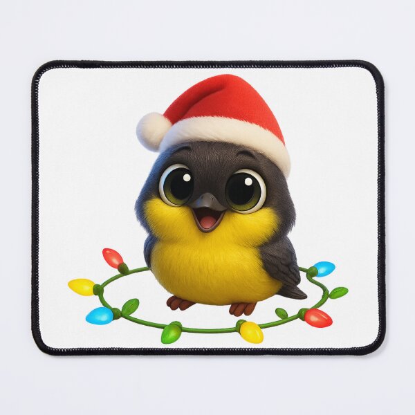 Item preview, Christmas Mourning Warbler designed and sold by Sillytoe.