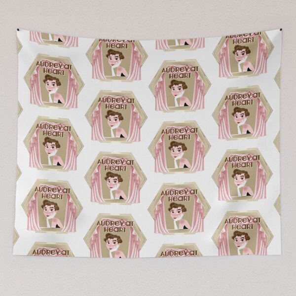 Item preview, Audrey at Heart (on White) designed and sold by PawsitiveMum3.