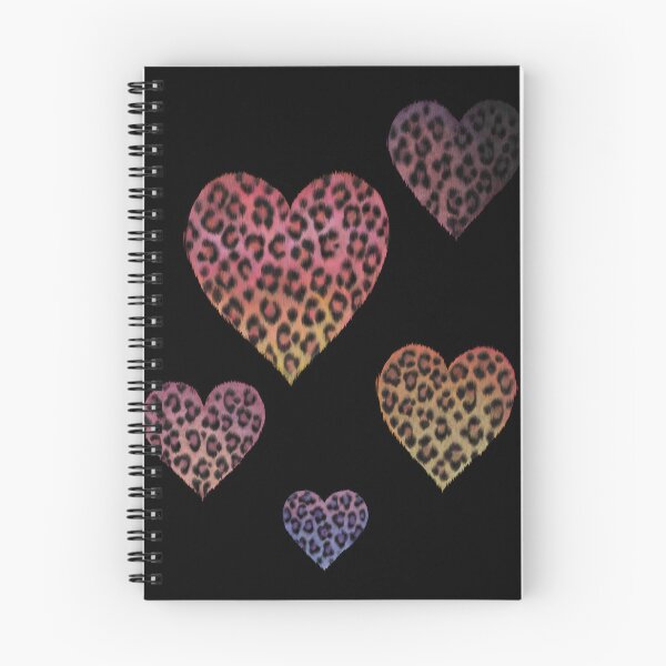 Item preview, Colorful leopard hearts designed and sold by vespertine4u.