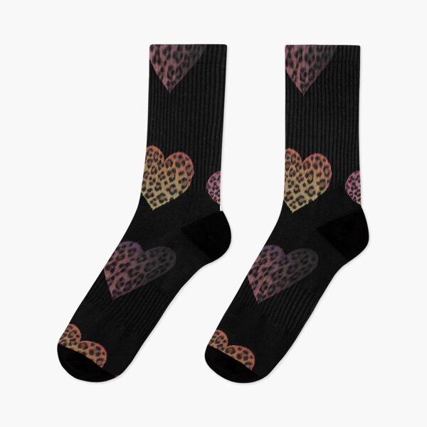 Item preview, Colorful leopard hearts designed and sold by vespertine4u.