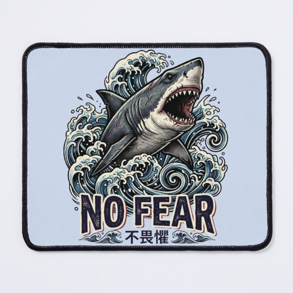 Item preview, No Fear | Ocean Predator Shark Design designed and sold by Abby Store.