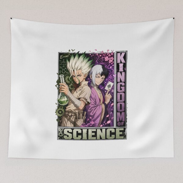 Item preview, Kingdom of Science Anime Duo Graphic Art designed and sold by sidki-SDK.