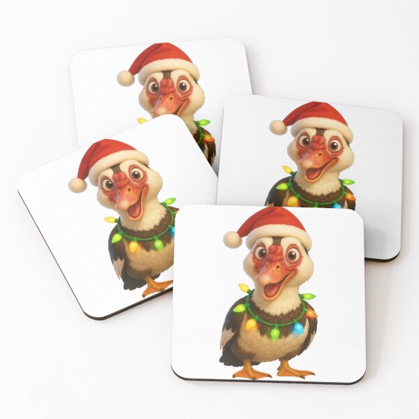 Item preview, Christmas Muscovy Duck designed and sold by Sillytoe.