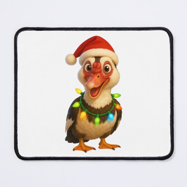 Item preview, Christmas Muscovy Duck designed and sold by Sillytoe.