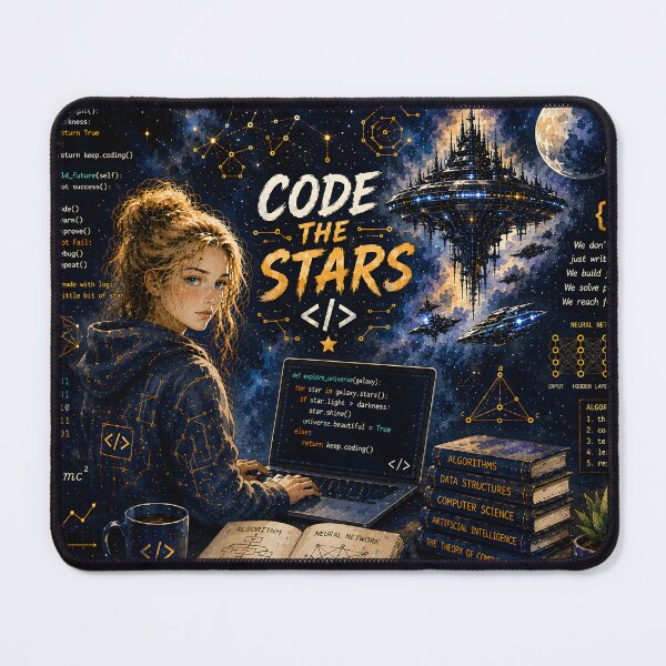 Item preview, Code the Stars Starship Engineer designed and sold by Omni Craft .